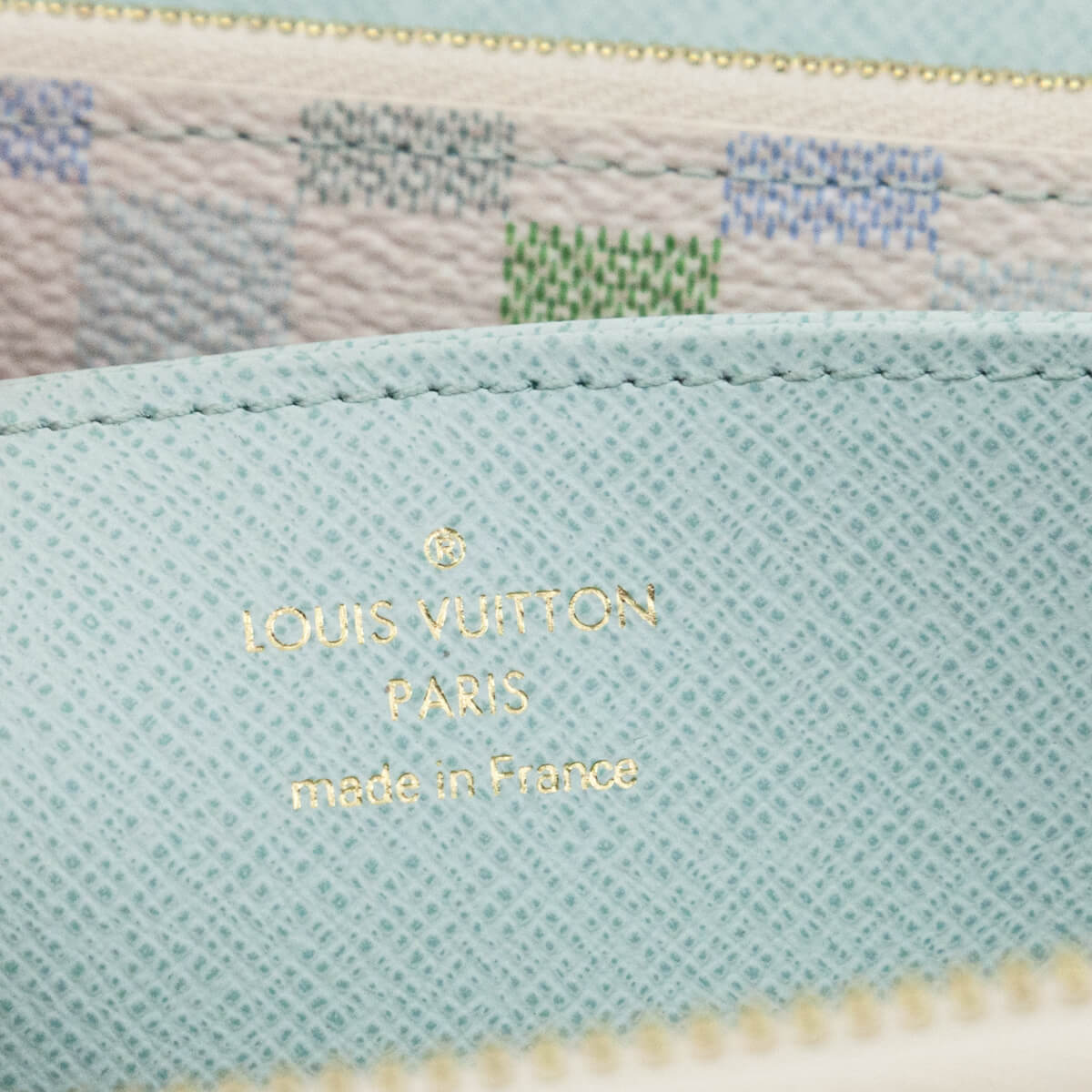Louis Vuitton Pistachio Damier Giant Zippy Wallet - Love that Bag etc - Preowned Authentic Designer Handbags & Preloved Fashions