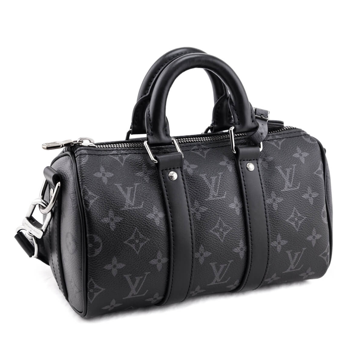 Louis Vuitton Reverse Monogram Eclipse Keepall Bandouliere 25 - Love that Bag etc - Preowned Authentic Designer Handbags & Preloved Fashions
