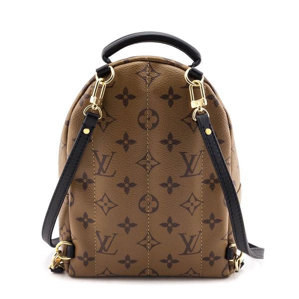 Speedy Louis Vuitton Palm Springs Mini Reverse Cognac Leather ref.245026 -  Joli Closet