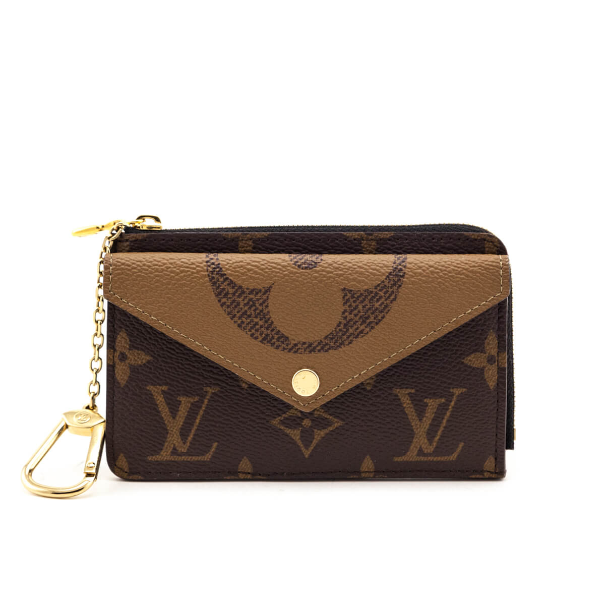 Louis Vuitton Reverse Monogram Recto Verso Card Holder - Love that Bag etc - Preowned Authentic Designer Handbags & Preloved Fashions