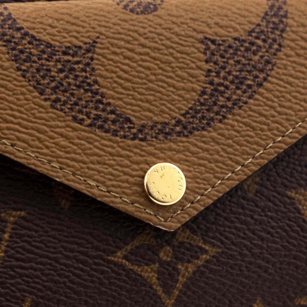 Louis Vuitton Reverse Monogram Recto Verso Card Holder - Love that Bag etc - Preowned Authentic Designer Handbags & Preloved Fashions
