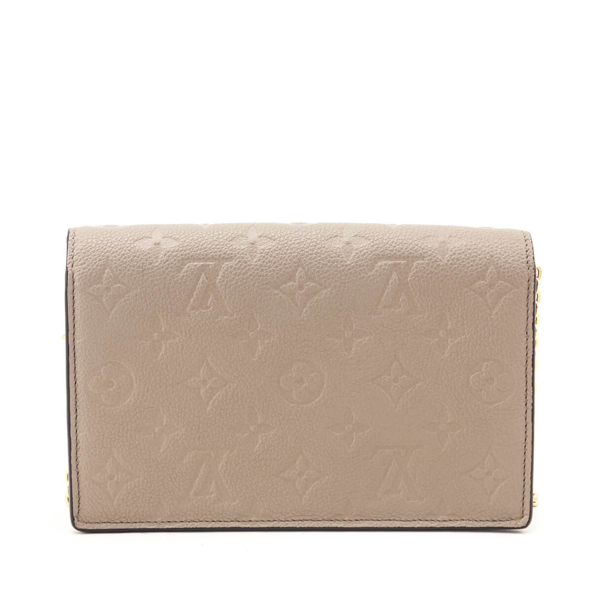 Louis Vuitton Tourterelle Empreinte Vavin Chain Wallet - Love that Bag etc - Preowned Authentic Designer Handbags & Preloved Fashions