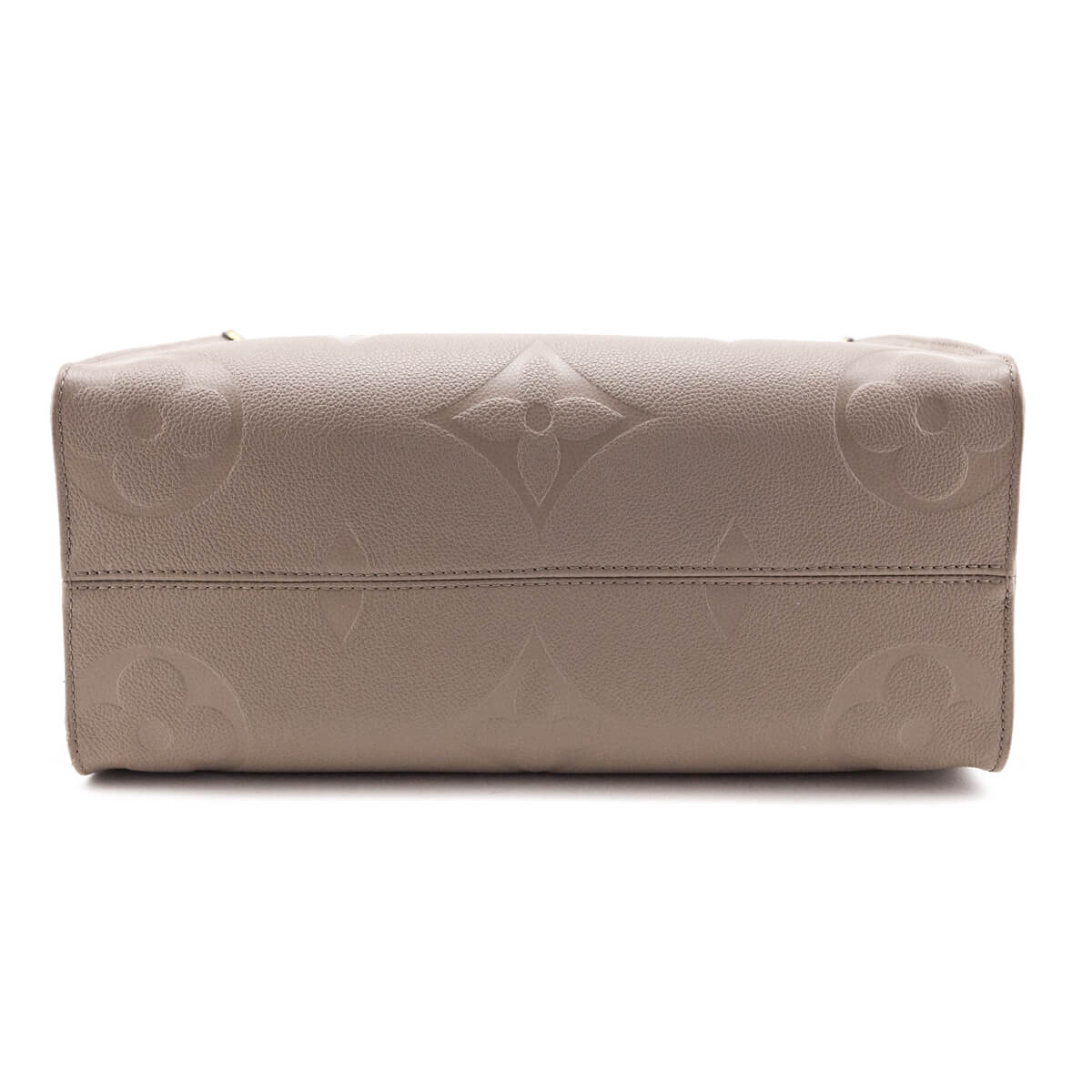 Louis Vuitton Tourterelle Monogram Giant Empreinte Onthego MM - Love that Bag etc - Preowned Authentic Designer Handbags & Preloved Fashions