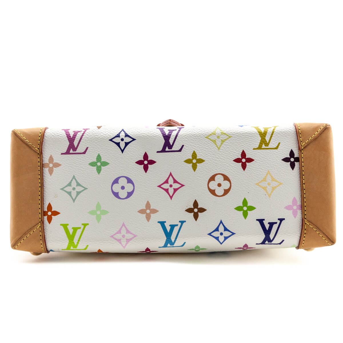 Louis Vuitton White Monogram Multicolore Eliza Bag - Love that Bag etc - Preowned Authentic Designer Handbags & Preloved Fashions