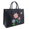 Louis Vuitton x Yayoi Kusama Black Monogram Empreinte Flowers OnTheGo MM - Love that Bag etc - Preowned Authentic Designer Handbags & Preloved Fashions