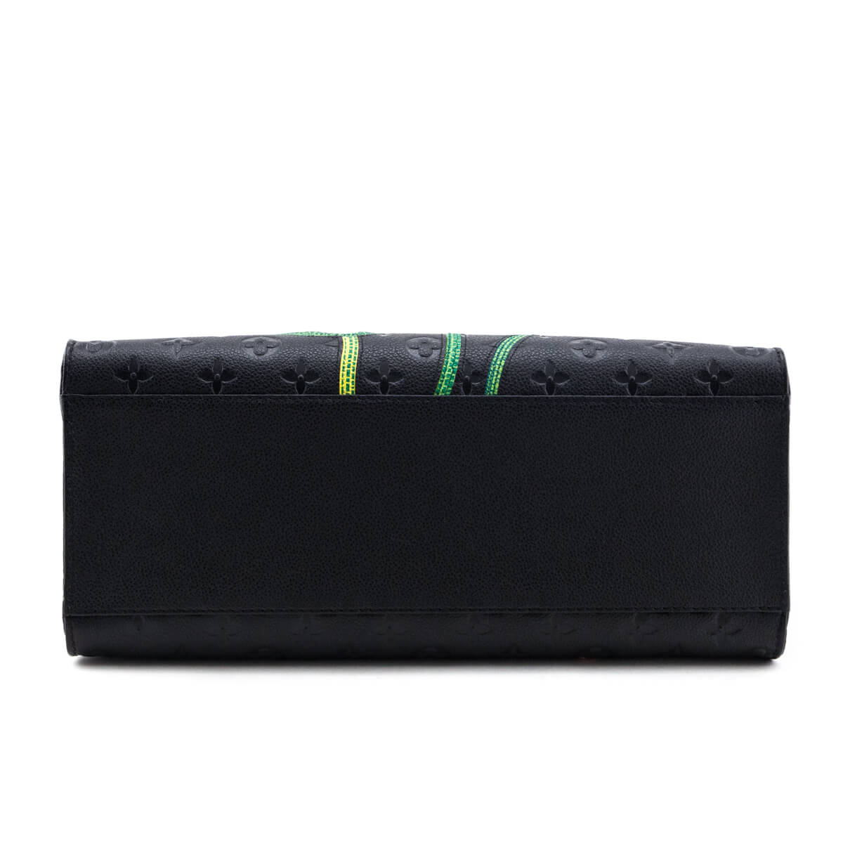 Louis Vuitton x Yayoi Kusama Black Monogram Empreinte Flowers OnTheGo MM - Love that Bag etc - Preowned Authentic Designer Handbags & Preloved Fashions