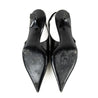 Miu Miu Black & White Penny Loafer Slingback Pumps Size US 8 | EU 38 - Love that Bag etc - Preowned Authentic Designer Handbags & Preloved Fashions