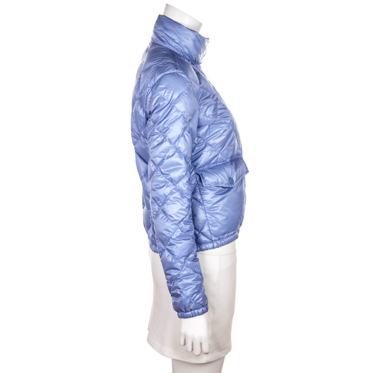 Moncler Blue Diamond Quilted Binic Giubbottto Down Jacket Size M | 2 - Love that Bag etc - Preowned Authentic Designer Handbags & Preloved Fashions