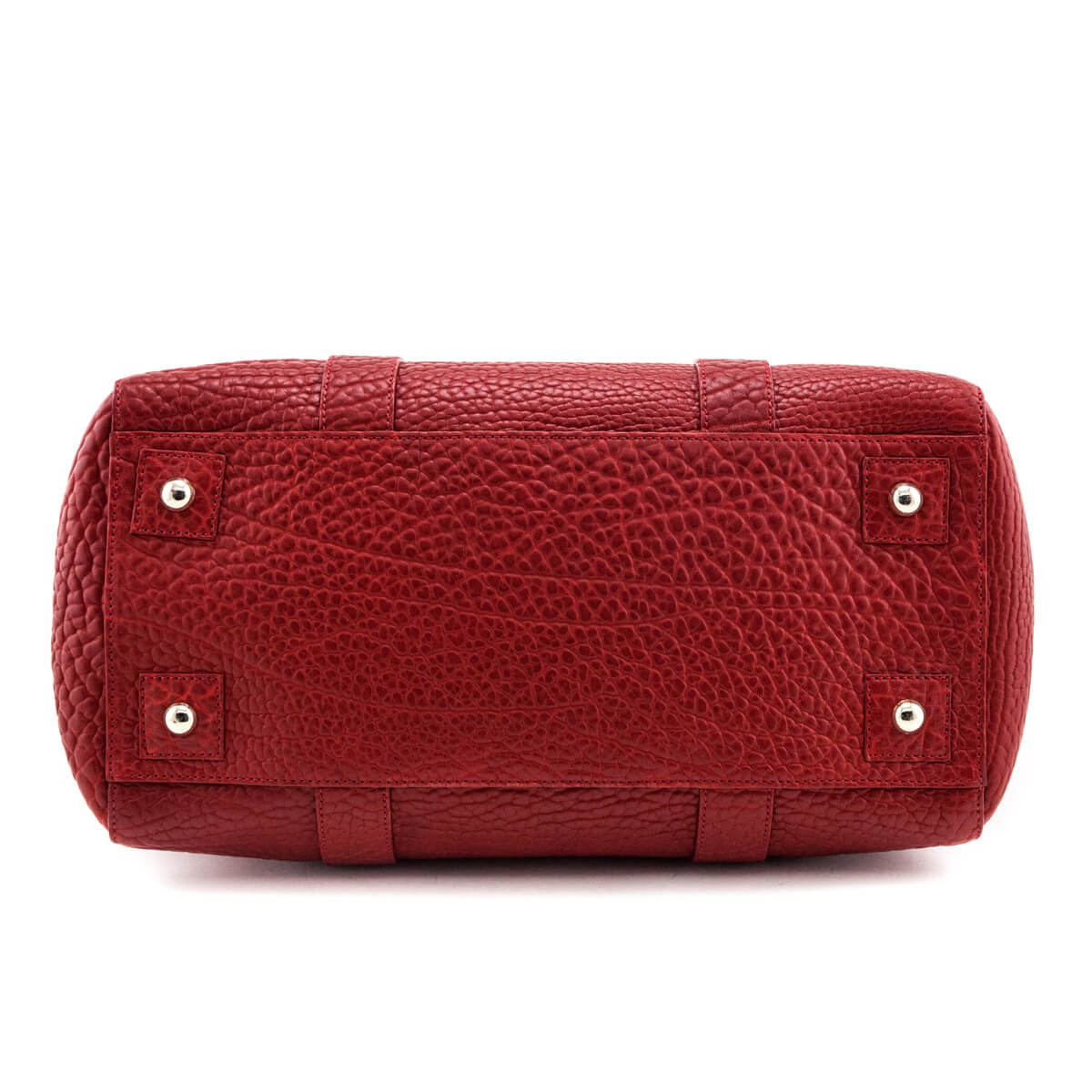 Mulberry Poppy Red Shrunken Calf Bayswater Buckle Tote - Love that Bag etc - Preowned Authentic Designer Handbags & Preloved Fashions