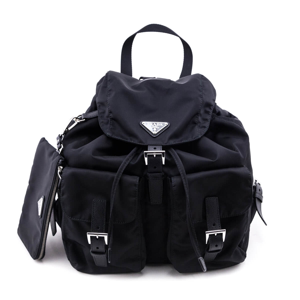 Prada Black Re-Nylon Backpack - Love that Bag etc - Preowned Authentic Designer Handbags & Preloved Fashions
