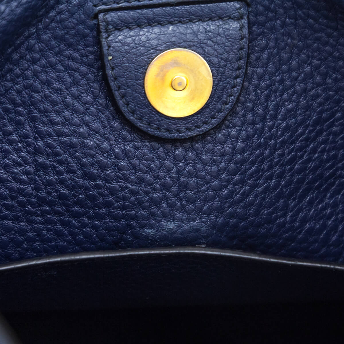 Prada Navy Vitello Daino Soft Hobo Messenger Bag - Love that Bag etc - Preowned Authentic Designer Handbags & Preloved Fashions