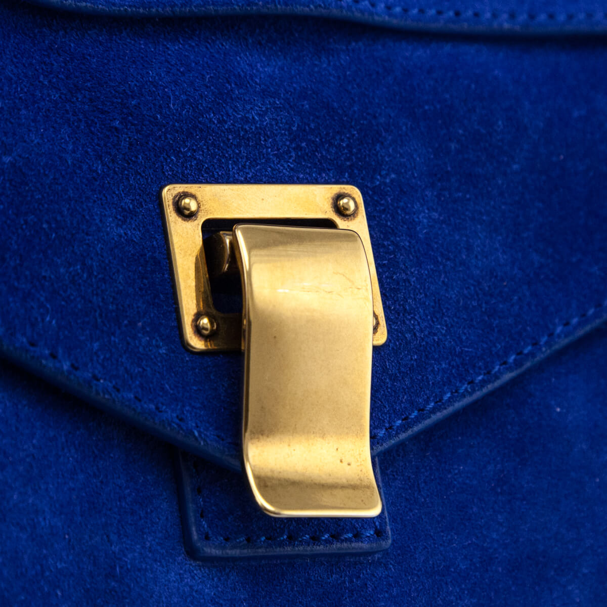 Proenza Schouler Royal Blue Suede Medium PS1 Satchel - Love that Bag etc - Preowned Authentic Designer Handbags & Preloved Fashions