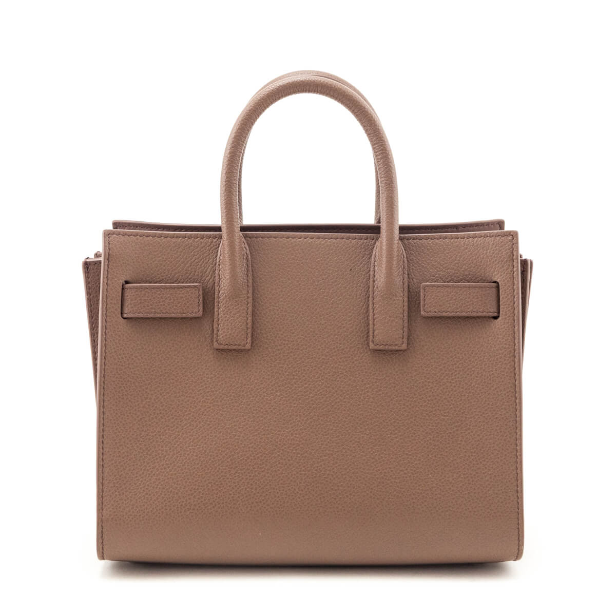 Saint Laurent Beige Grained Calfskin Nano Sac De Jour - Love that Bag etc - Preowned Authentic Designer Handbags & Preloved Fashions