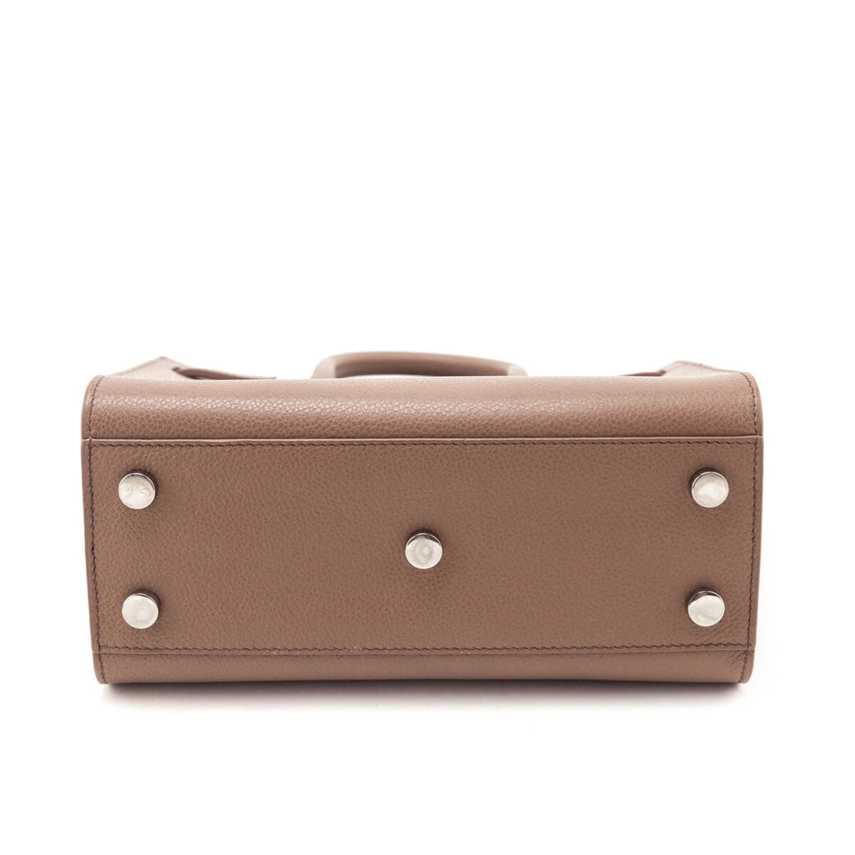 Saint Laurent Beige Grained Calfskin Nano Sac De Jour - Love that Bag etc - Preowned Authentic Designer Handbags & Preloved Fashions