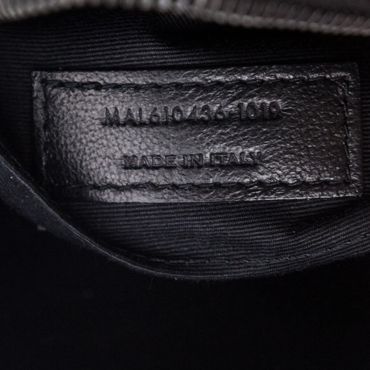 Saint Laurent Black Calfskin Matelasse Chevron Round Vinyle Camera Bag - Love that Bag etc - Preowned Authentic Designer Handbags & Preloved Fashions
