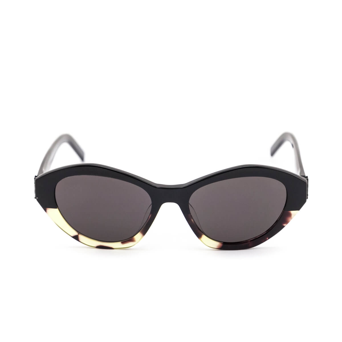 Saint Laurent Black Tortoise SL M60 Cat Eye Sunglasses Consign