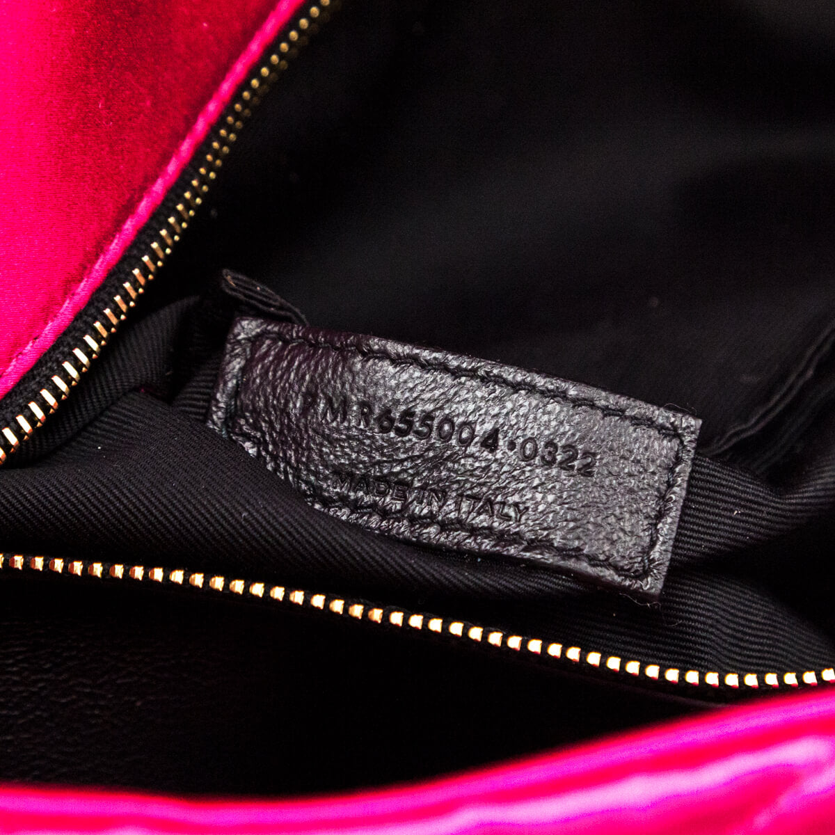 Saint Laurent Bubblegum Satin Quilted Large Sade Puffer Clutch - Love that Bag etc - Preowned Authentic Designer Handbags & Preloved Fashions