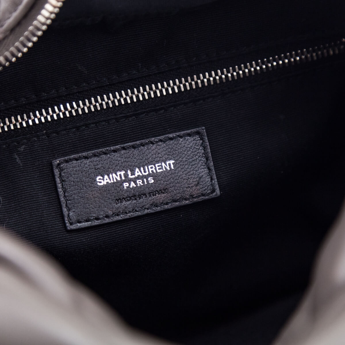 Saint Laurent Earth Calfskin Y Quilted Monogram Small Loulou Bowling Bag - Love that Bag etc - Preowned Authentic Designer Handbags & Preloved Fashions