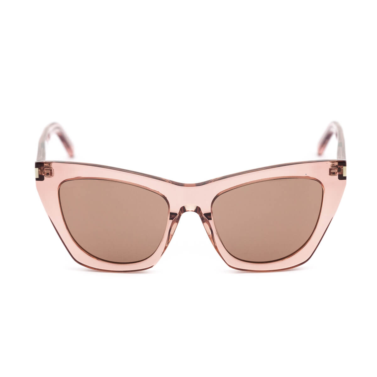 Saint Laurent Pink Acetate SL 214 Kate Cat Eye Sunglasses Shop
