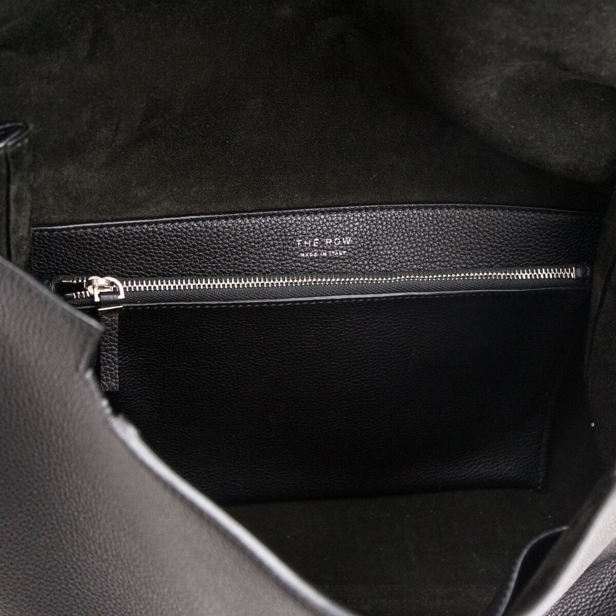 The Row Black Calfskin Sidekick Two Shoulder Bag - Love that Bag etc - Preowned Authentic Designer Handbags & Preloved Fashions