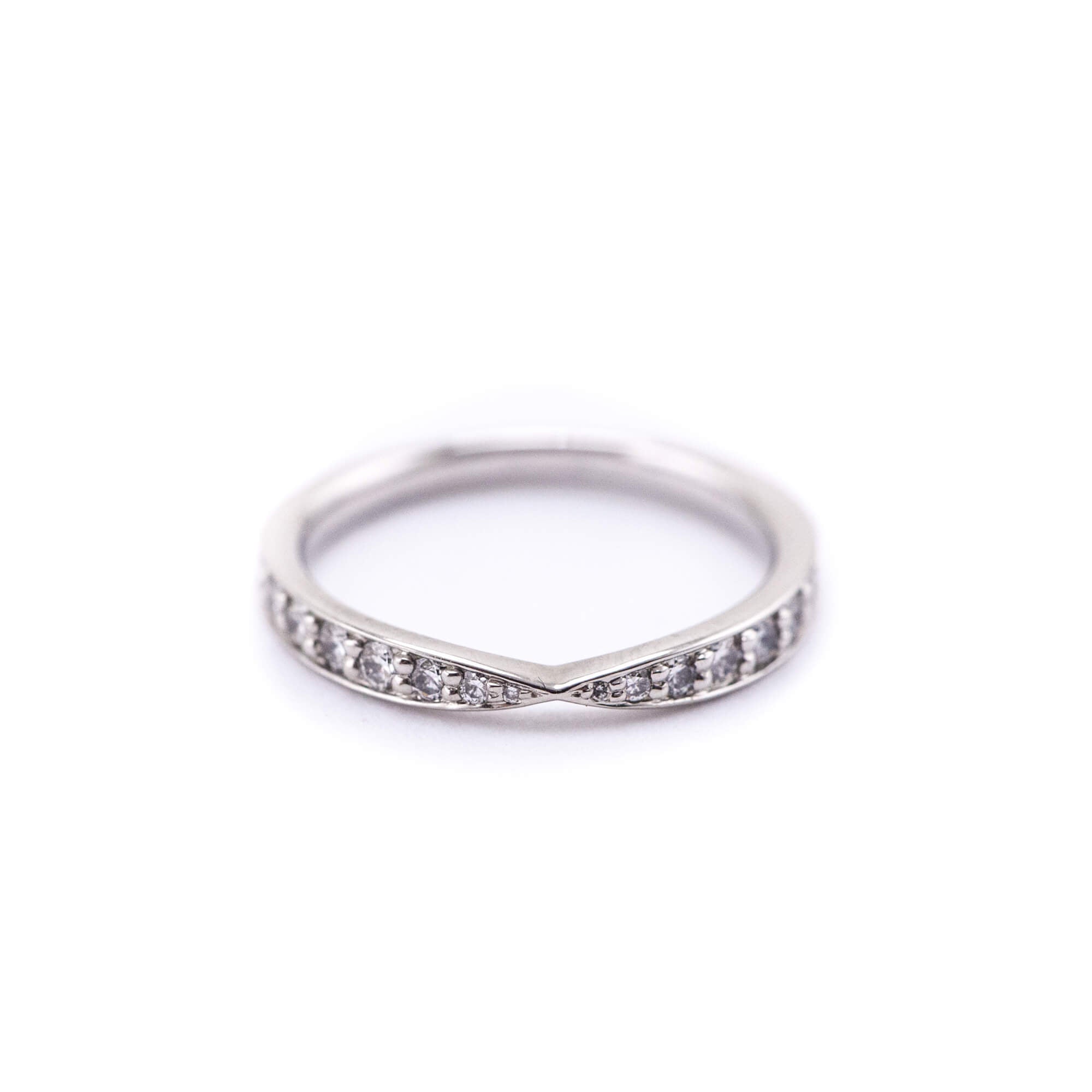 Tiffany Platinum Diamond Harmony Band Tiffany Preloved