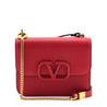 Valentino Rouge Pur Cerise Grainy Calfskin Small VSling Crossbody Bag - Love that Bag etc - Preowned Authentic Designer Handbags & Preloved Fashions
