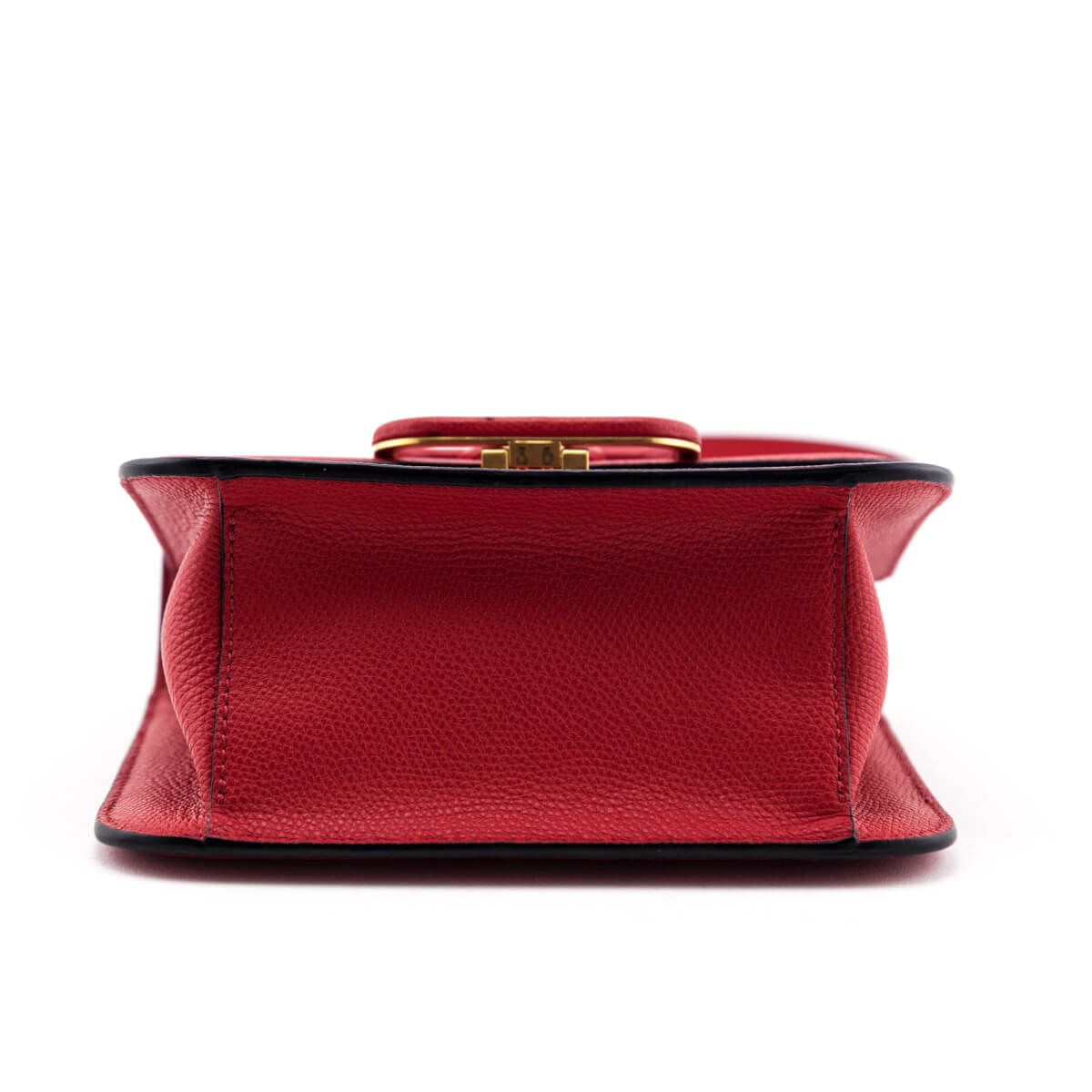 Valentino Rouge Pur Cerise Grainy Calfskin Small VSling Crossbody Bag - Love that Bag etc - Preowned Authentic Designer Handbags & Preloved Fashions