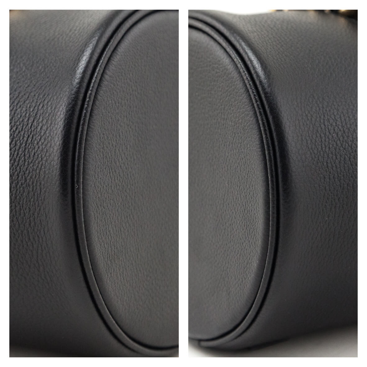 Versace Black Calfskin La Medusa Chain Bucket Bag - Love that Bag etc - Preowned Authentic Designer Handbags & Preloved Fashions