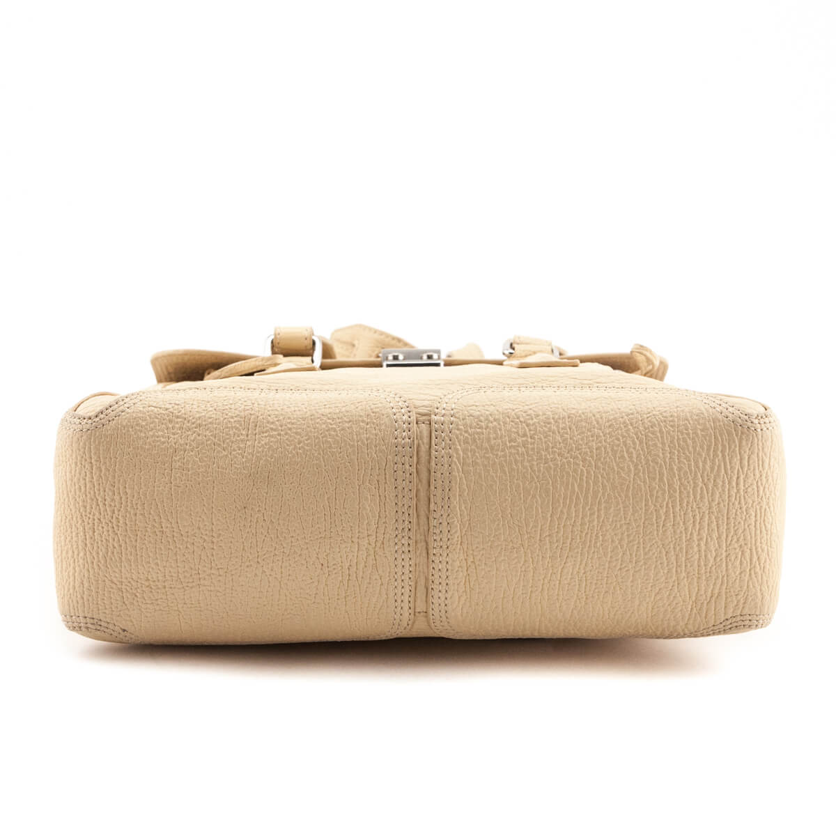 3.1 Phillip Lim Beige Textured Calfskin Medium Pashli Satchel - Love that Bag etc - Preowned Authentic Designer Handbags & Preloved Fashions