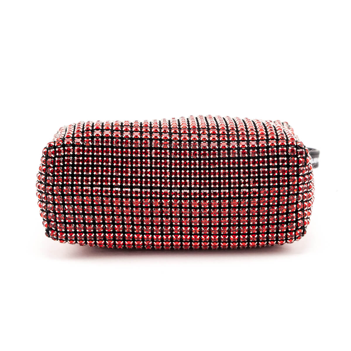 Alexander Wang Red Mesh Crystal Rhinestone Mini Heiress Pouch - Love that Bag etc - Preowned Authentic Designer Handbags & Preloved Fashions