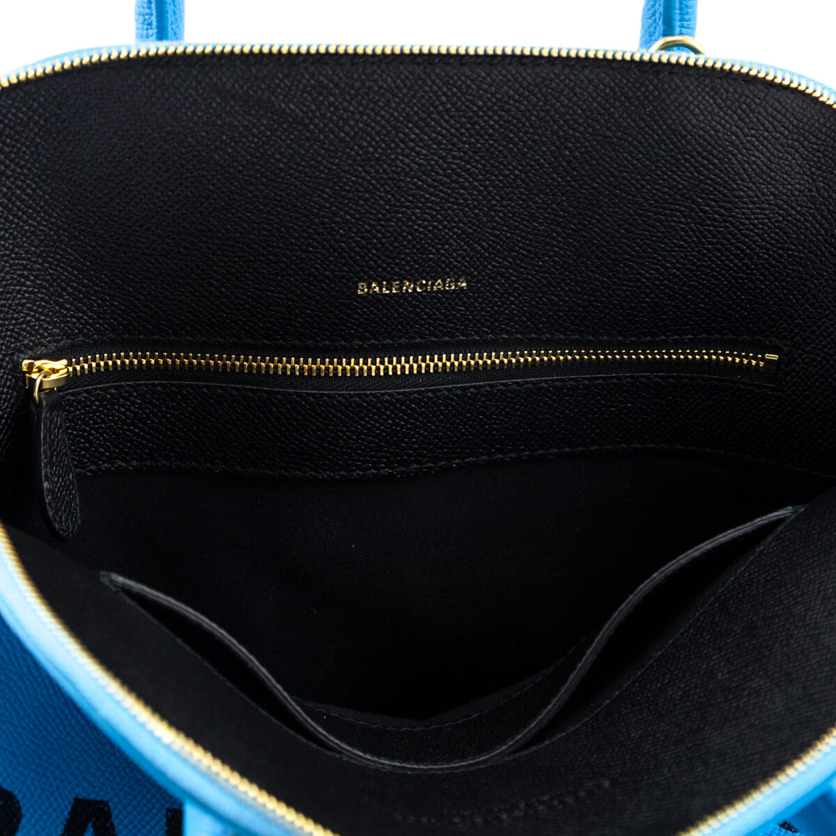 Balenciaga Bleu Turquoise Grained Calfskin S Ville Top Handle Bag - Love that Bag etc - Preowned Authentic Designer Handbags & Preloved Fashions