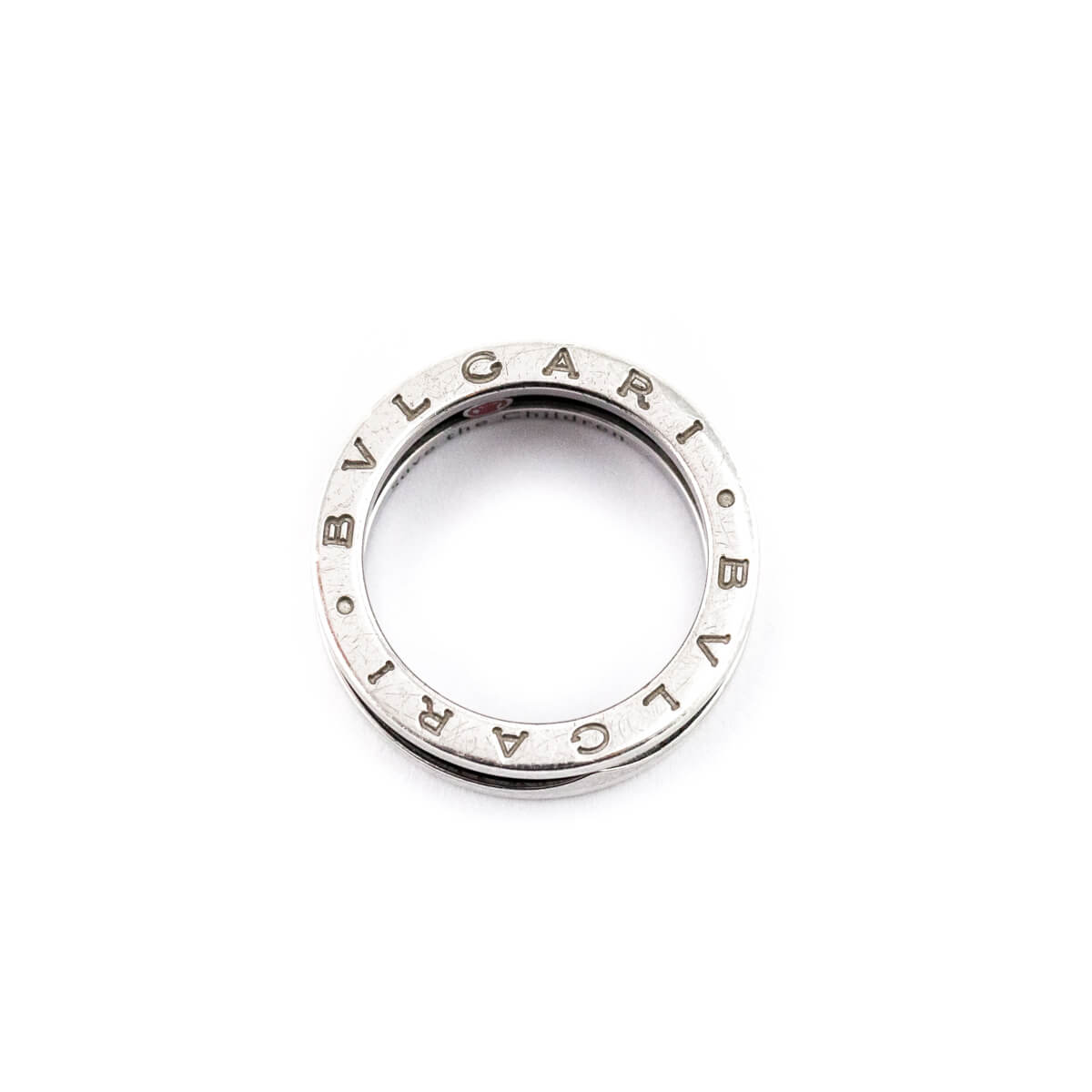 Bvlgari Sterling Silver & Ceramic Save The Children Ring Size 7 - Love that Bag etc - Preowned Authentic Designer Handbags & Preloved Fashions