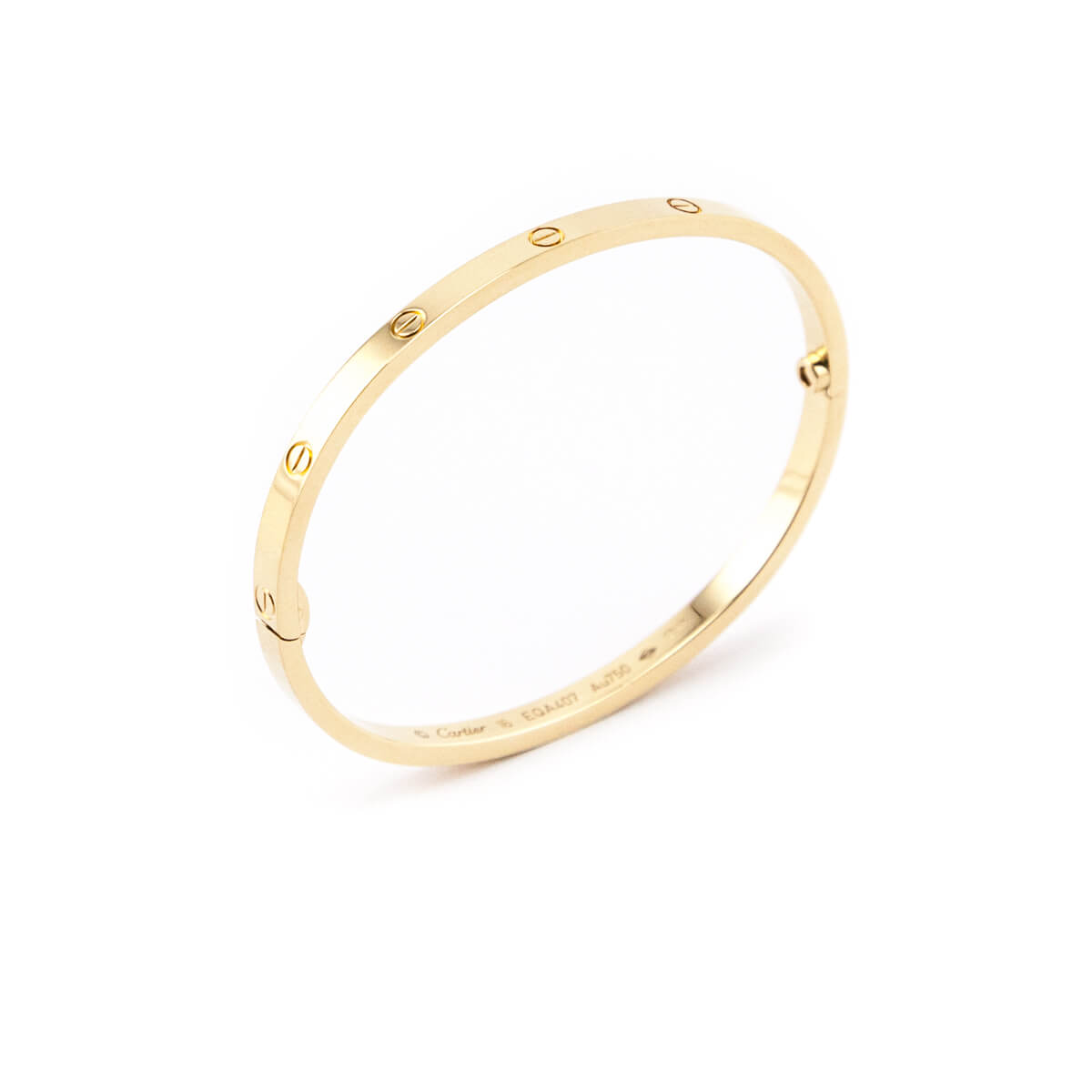 Cartier 18K Yellow Gold Small Love Bracelet - Love that Bag etc - Preowned Authentic Designer Handbags & Preloved Fashions