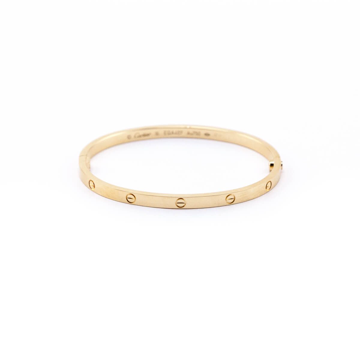 Cartier 18K Yellow Gold Small Love Bracelet - Love that Bag etc - Preowned Authentic Designer Handbags & Preloved Fashions