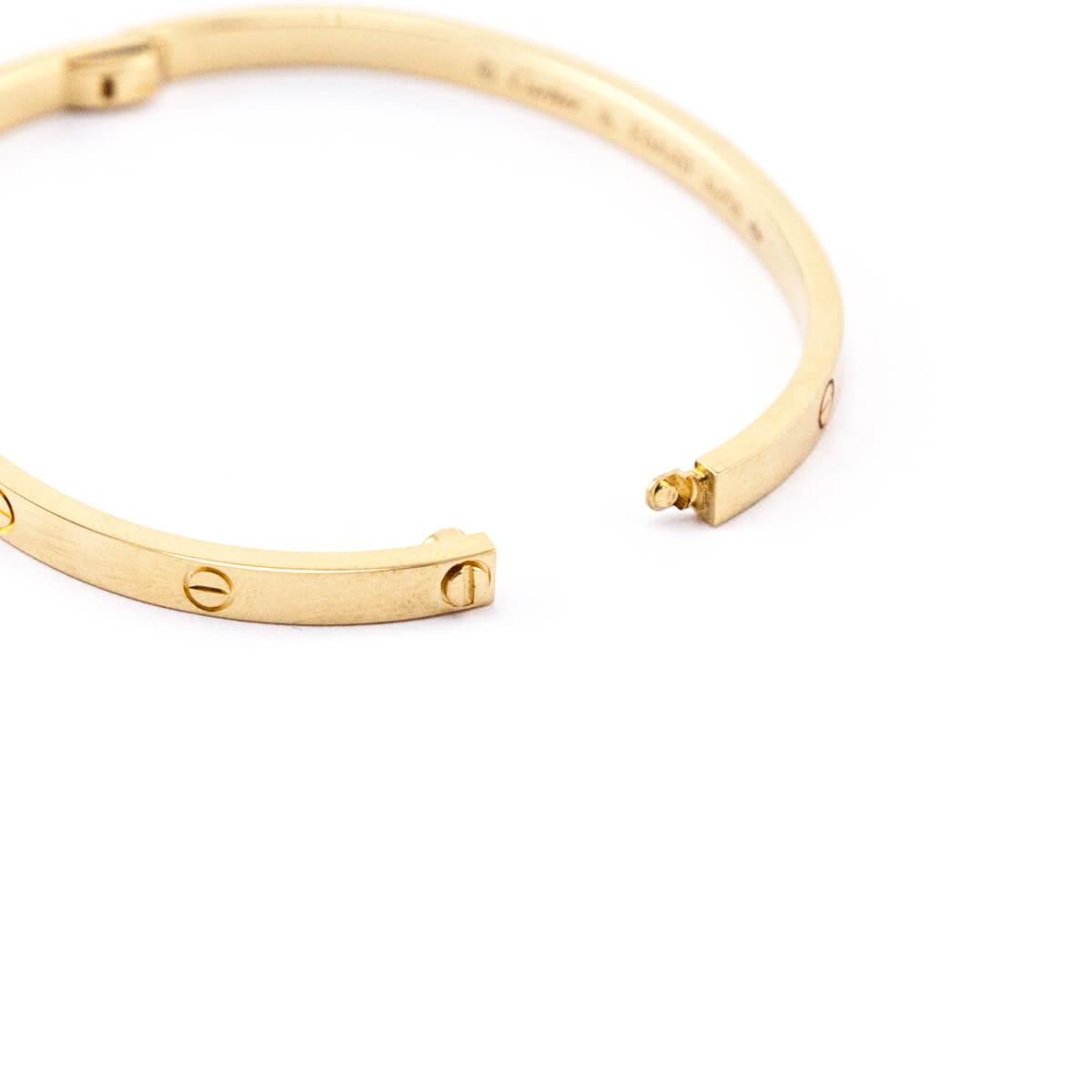 Cartier 18K Yellow Gold Small Love Bracelet - Love that Bag etc - Preowned Authentic Designer Handbags & Preloved Fashions