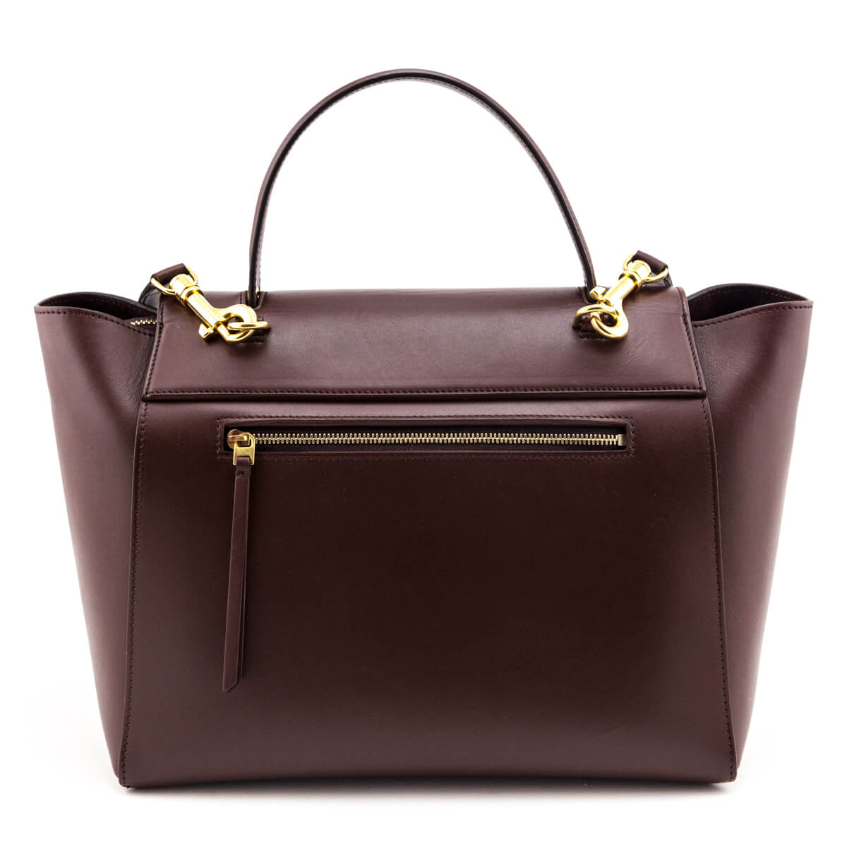 Celine Bordeaux Smooth Calfskin Mini Belt Bag - Love that Bag etc - Preowned Authentic Designer Handbags & Preloved Fashions