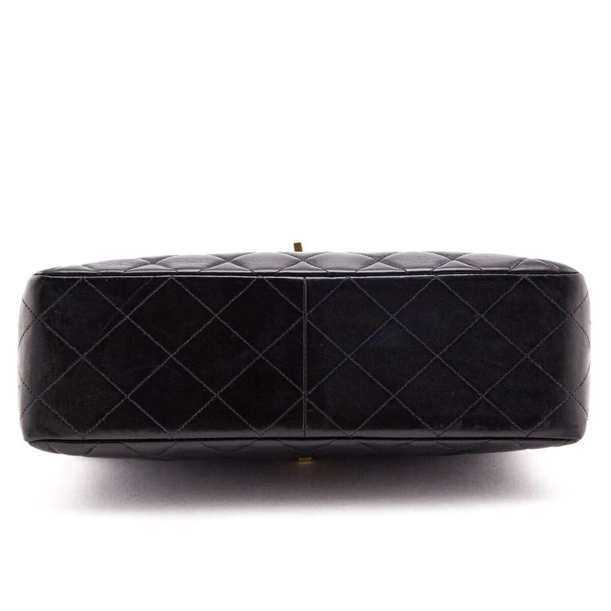 Chanel Black Quilted Lambskin Vintage Jumbo Double Sided Classic Flap Bag - Love that Bag etc - Preowned Authentic Designer Handbags & Preloved Fashions