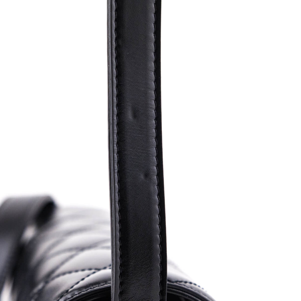 Chanel Black Quilted Shiny Calfskin & Suede Mini Messenger Bag - Love that Bag etc - Preowned Authentic Designer Handbags & Preloved Fashions