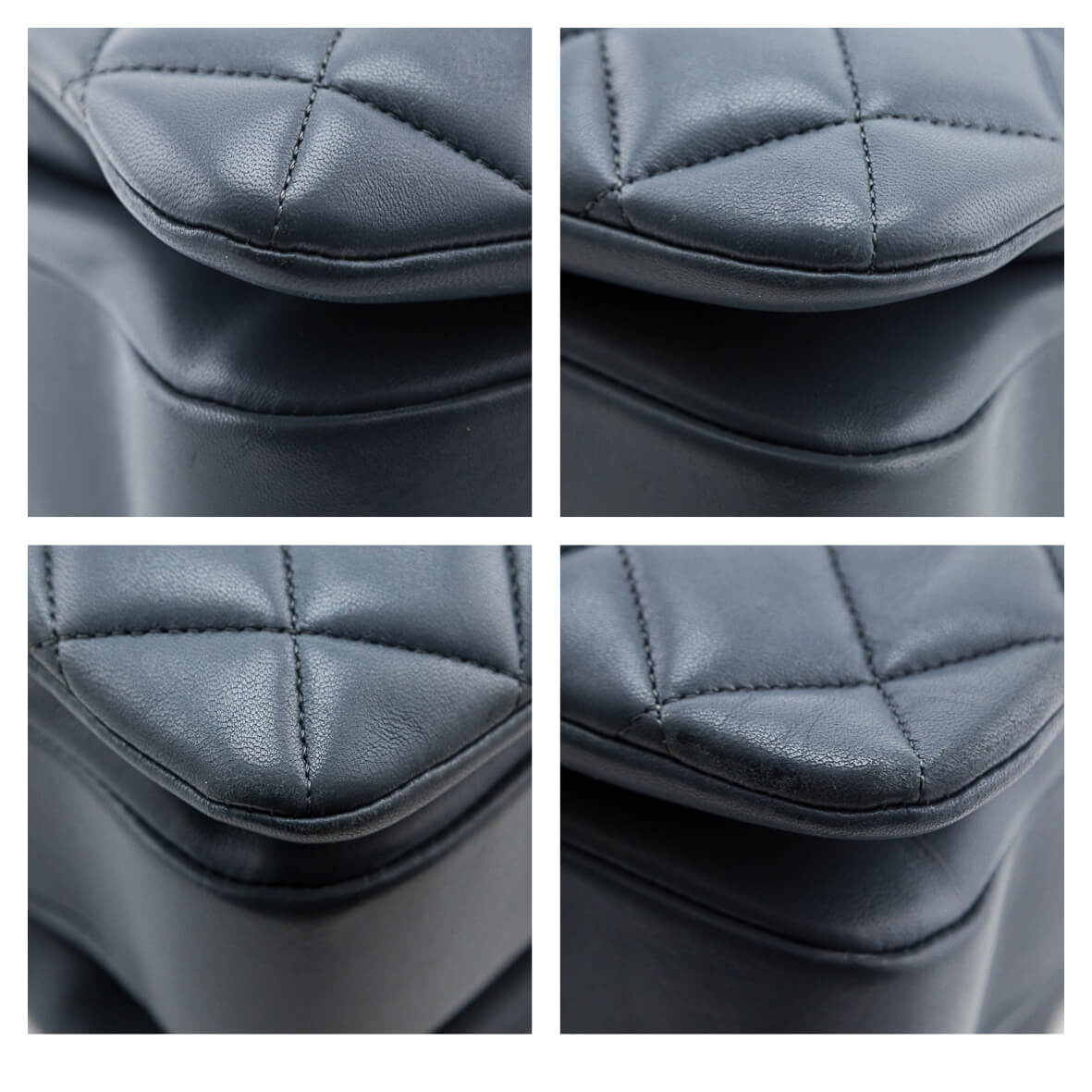 Chanel Blue Quilted Lambskin Large Trendy CC Top Handle GHW - Love that Bag etc - Preowned Authentic Designer Handbags & Preloved Fashions