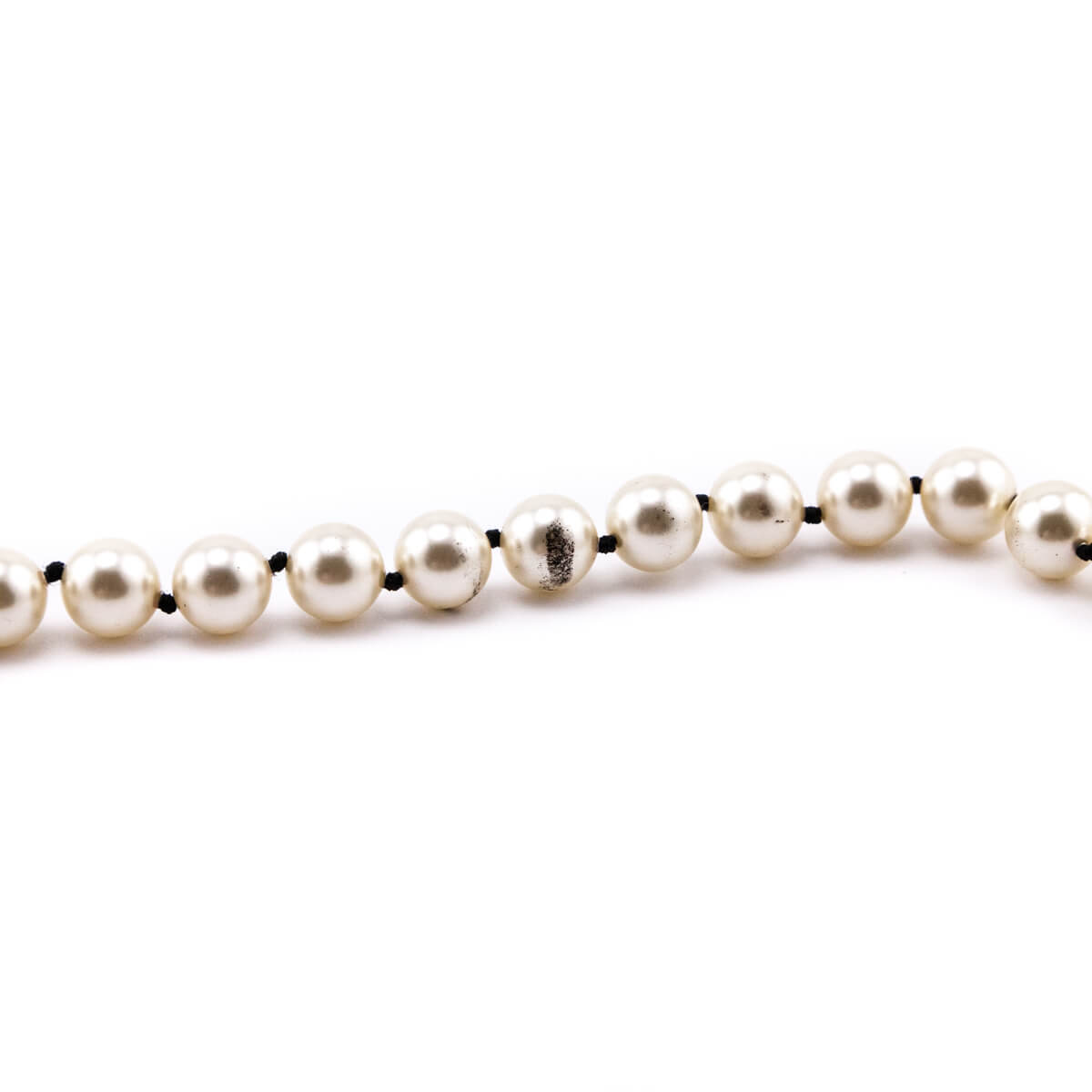 Chanel Faux Pearl Double Strand CC Necklace - Love that Bag etc - Preowned Authentic Designer Handbags & Preloved Fashions