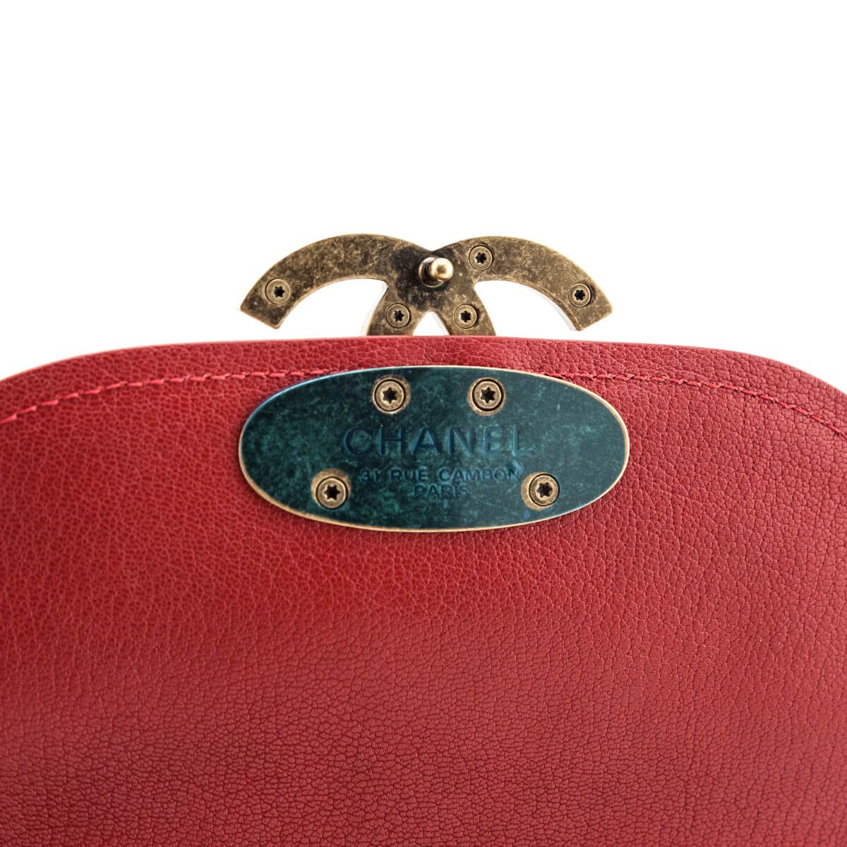 Chanel Red Shiny Calfskin & Quilted Goatskin Small Coco Curve Messenger Flap Bag - Love that Bag etc - Preowned Authentic Designer Handbags & Preloved Fashions