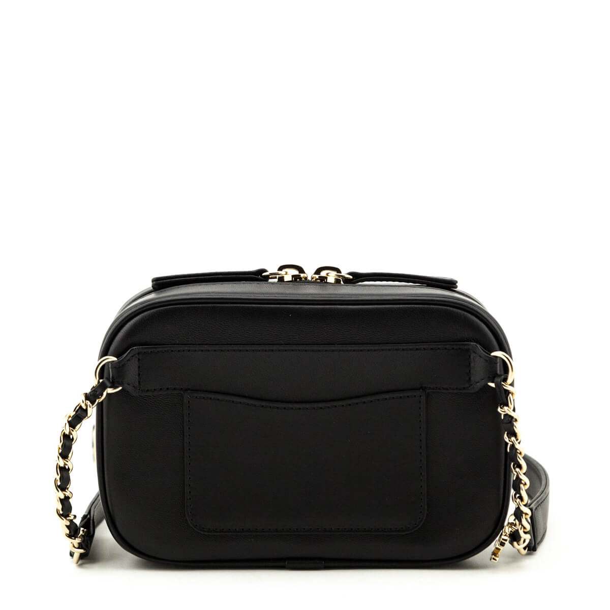 Chanel Black Lambskin CC Mania Waist Bag - Love that Bag etc - Preowned Authentic Designer Handbags & Preloved Fashions