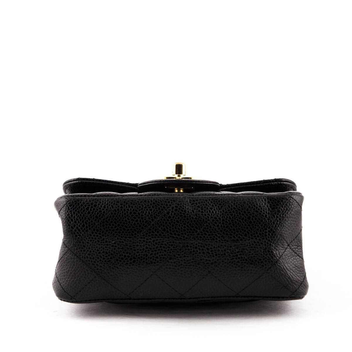 Chanel Black Quilted Caviar Mini Square Flap Bag - Love that Bag etc - Preowned Authentic Designer Handbags & Preloved Fashions