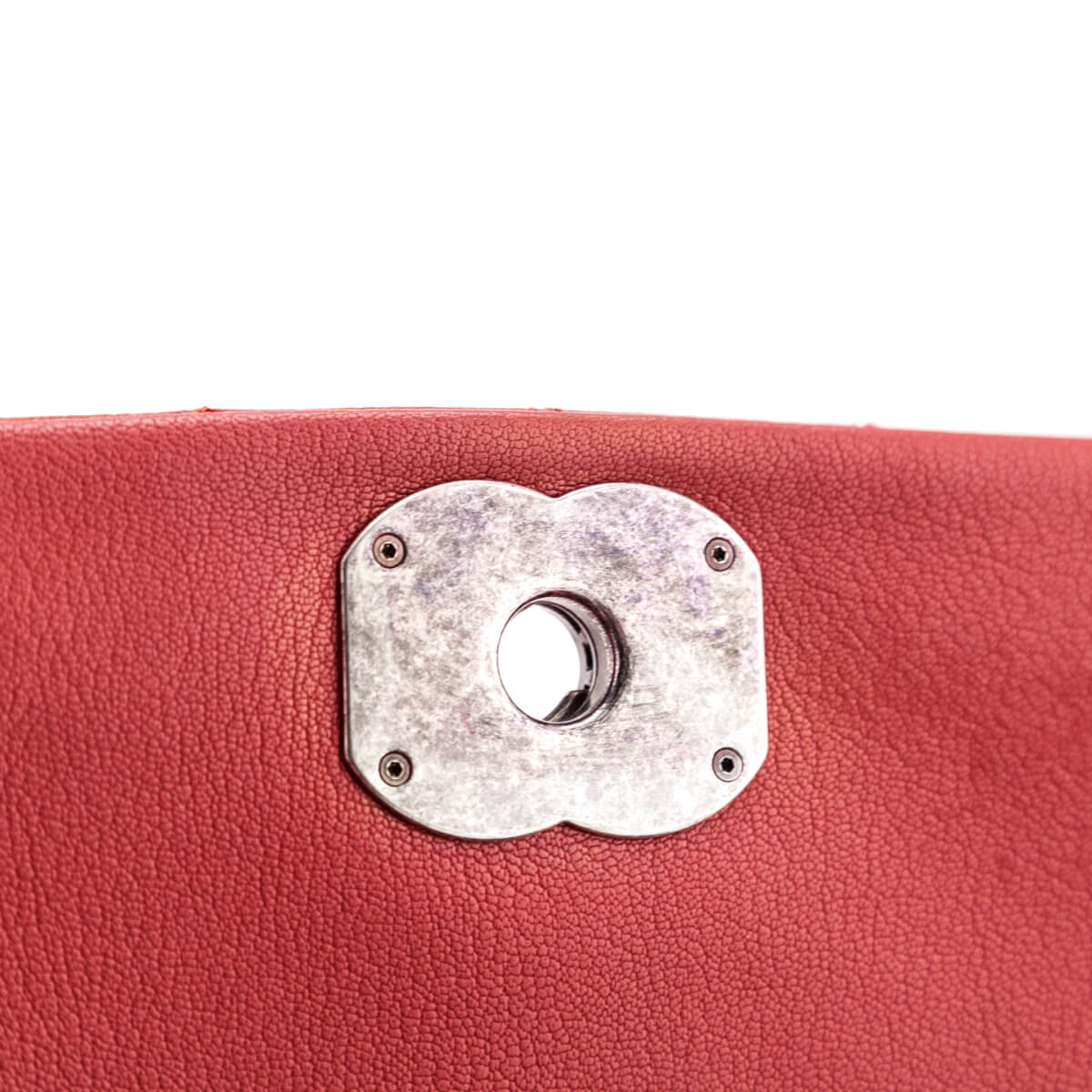 Chanel Red Quilted Goatskin Large City Rock Flap Bag - Love that Bag etc - Preowned Authentic Designer Handbags & Preloved Fashions