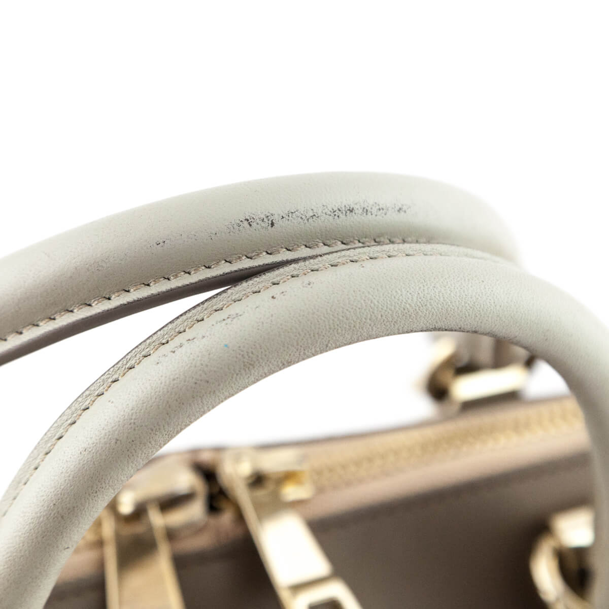 Chloe Two-Tone Taupe Medium Baylee Shoulder Bag - Love that Bag etc - Preowned Authentic Designer Handbags & Preloved Fashions