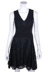 Diane von Furstenberg Black Lace Fiorenza Fit & Flare Dress Size XXS | US 0 - Love that Bag etc - Preowned Authentic Designer Handbags & Preloved Fashions