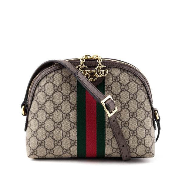 Pre-Owned Gucci Ophidia Small GG Supreme Crossbody Bag 