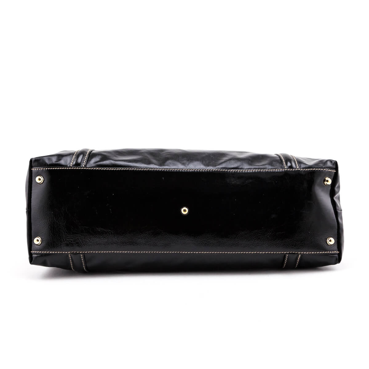 Gucci Black Dialux Coated Fabric Britt Tote - Love that Bag etc - Preowned Authentic Designer Handbags & Preloved Fashions