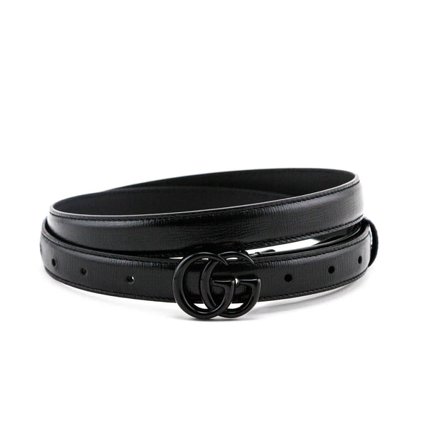 Gucci belt in micro grained leather