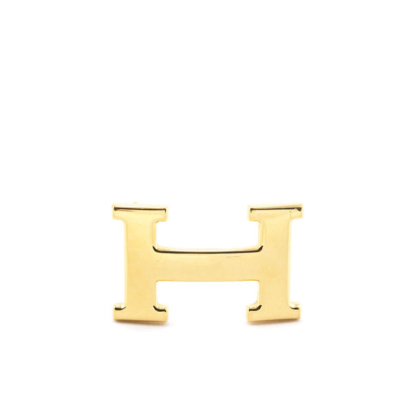 Hermes Gold H Belt Buckle - Hermes Consignment Canada